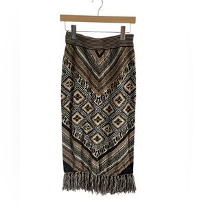 Free People Magic Carpet Ride Nordic Skirt, size small